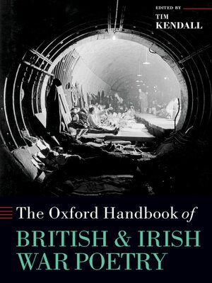 cover image of The Oxford Handbook of British and Irish War Poetry